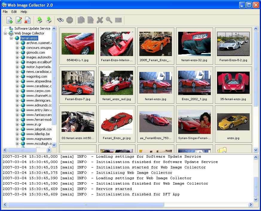 Screenshot for Web Image Collector 2.16